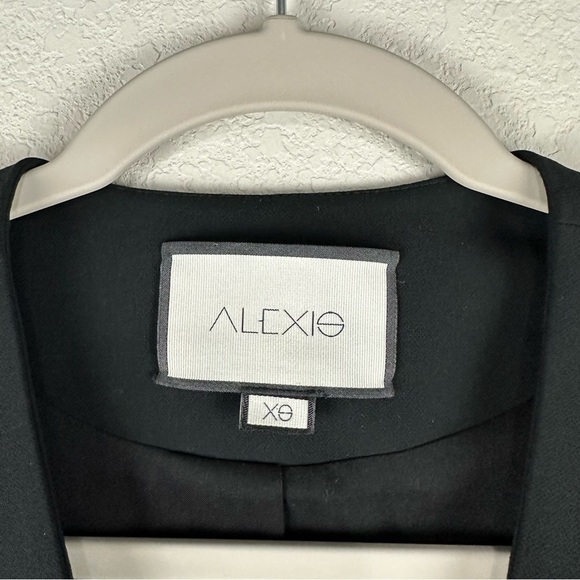 Alexis Black Wrap Tie Sleeveless Dress Size XS - Picture 3 of 4